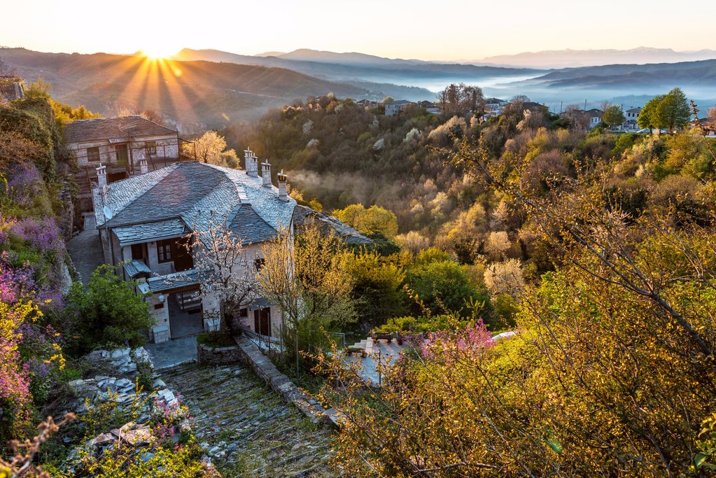 Sunrise in Vitsa