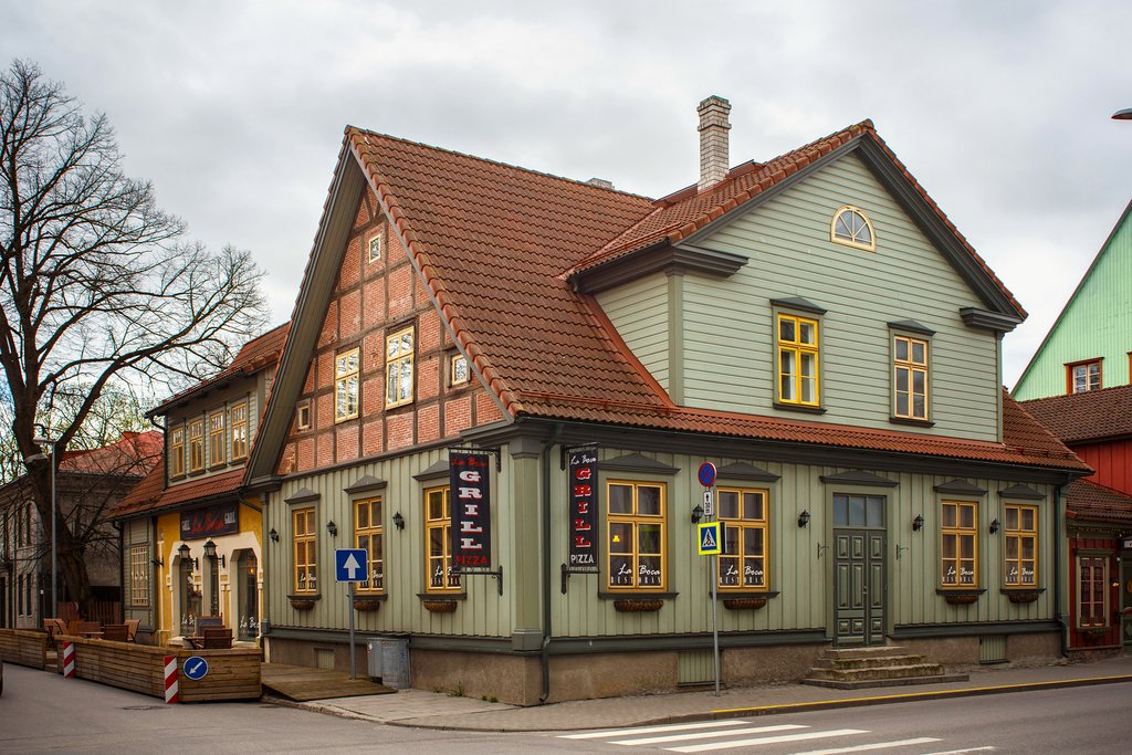 Half-Timbered Buildings of Pärnu