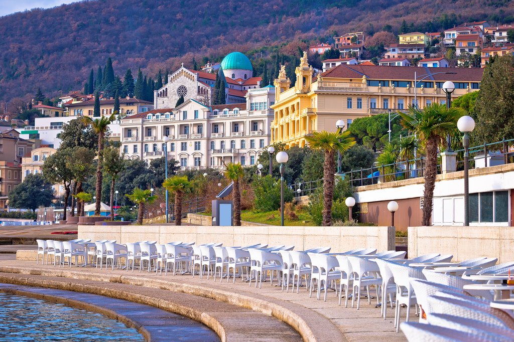 Ellegent belle-époque resorts in Opatija