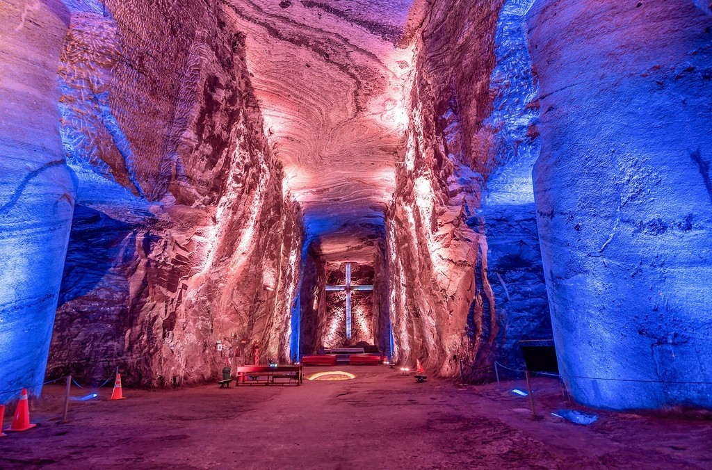 Zipaquirá's underground salt mines.