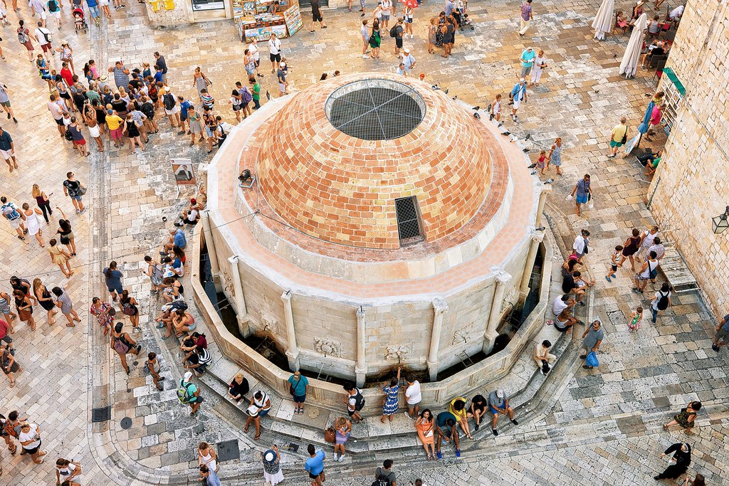 Croatia - Dubrovnik - The Onofrio Fountain