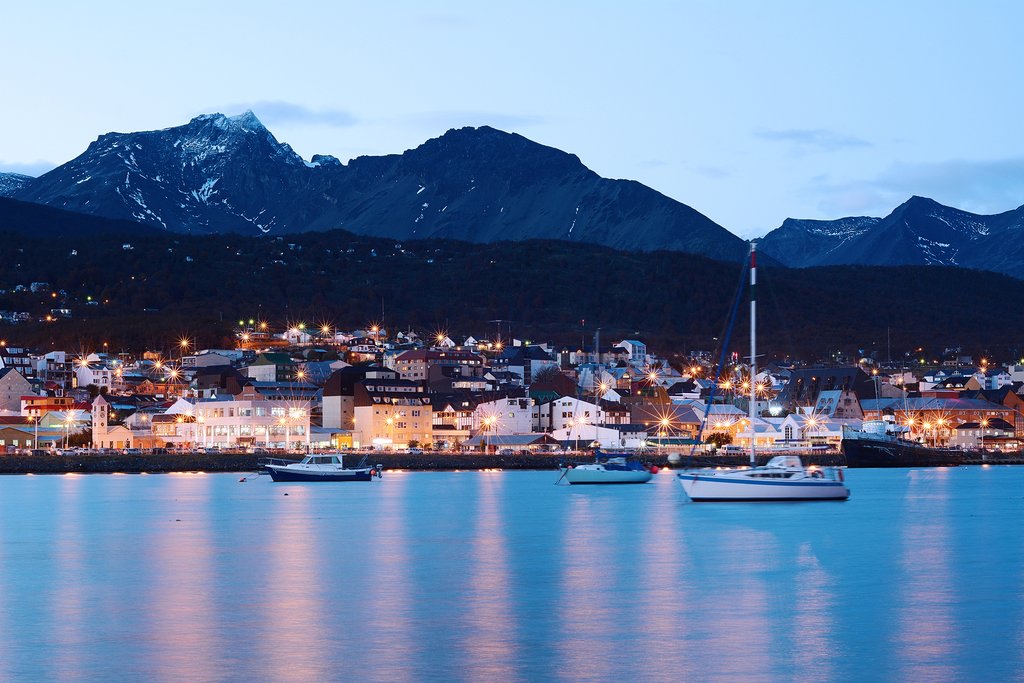 Board your cruise in Ushuaia in the early evening
