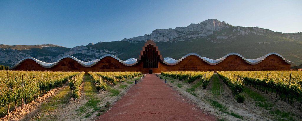 Bodega Ysios in La Rioja's wine region