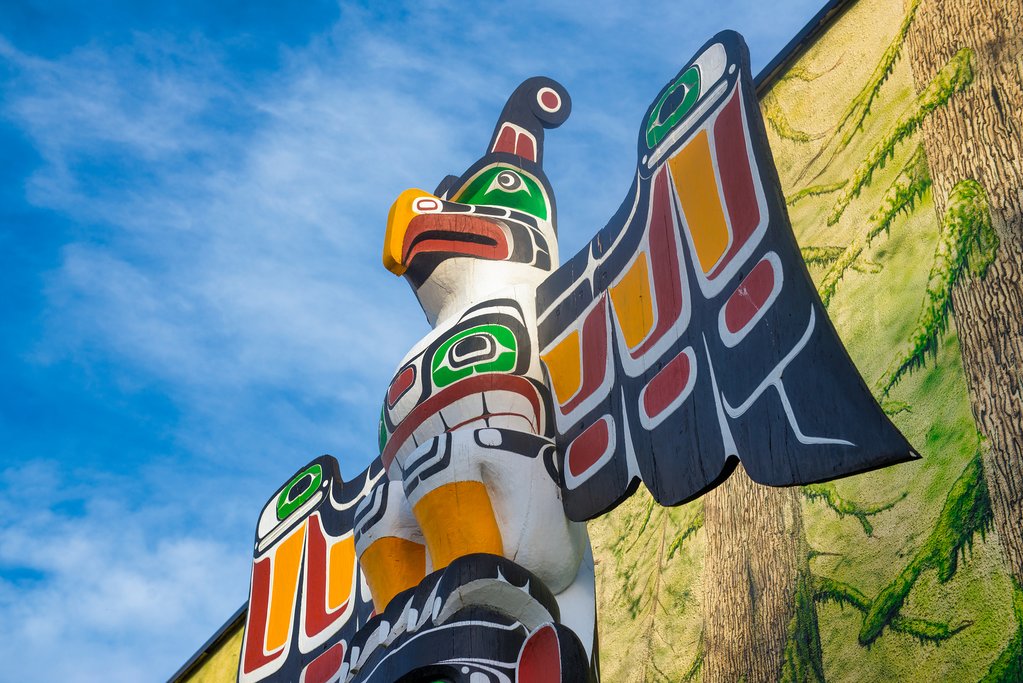 Totem Pole in Duncan