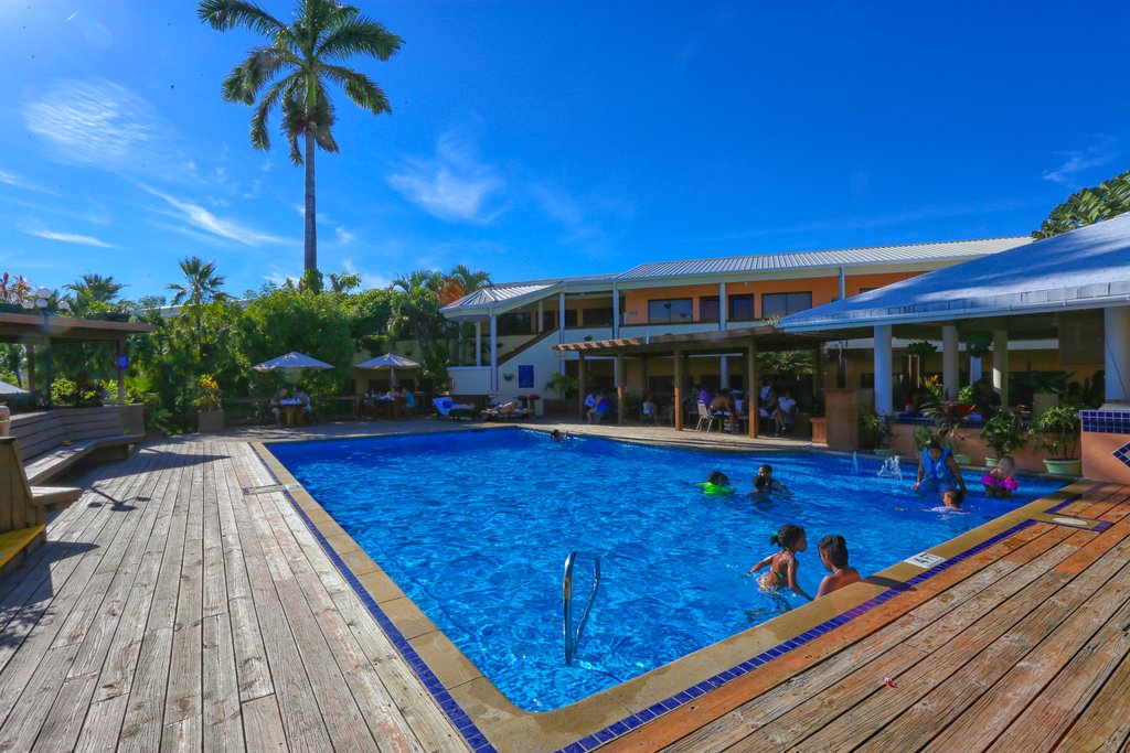 Relax by the pool on your final day