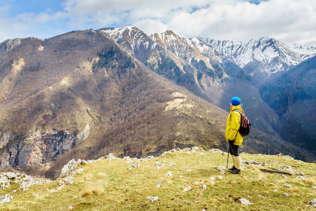 Hiking in the Dinaric Alps, Bosnia