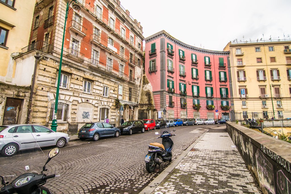 The Colorful Buildings of Naples