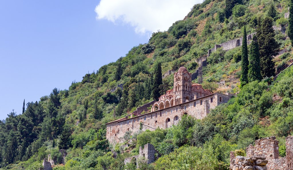 Ruins at Mystras