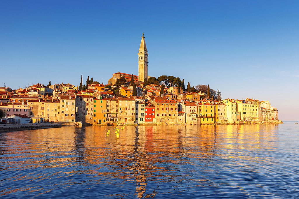 Sunset over Rovinj