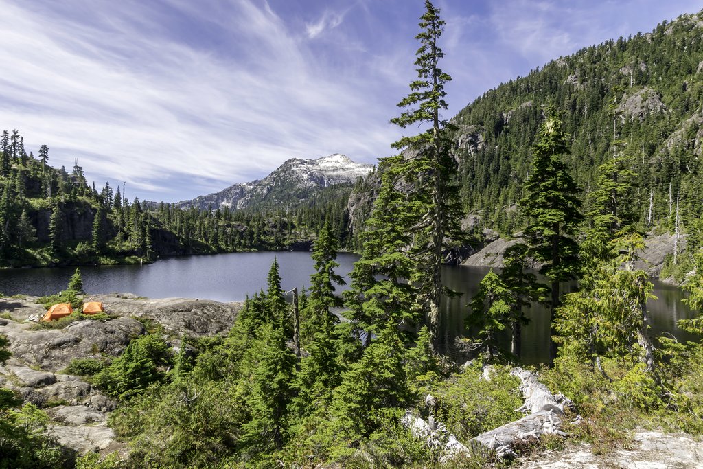 Camping in Strathcona Provincial Park