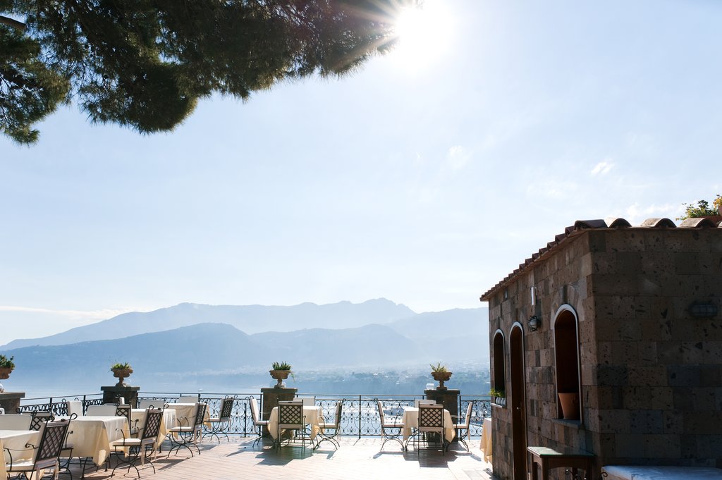 View from a hotel terrace
