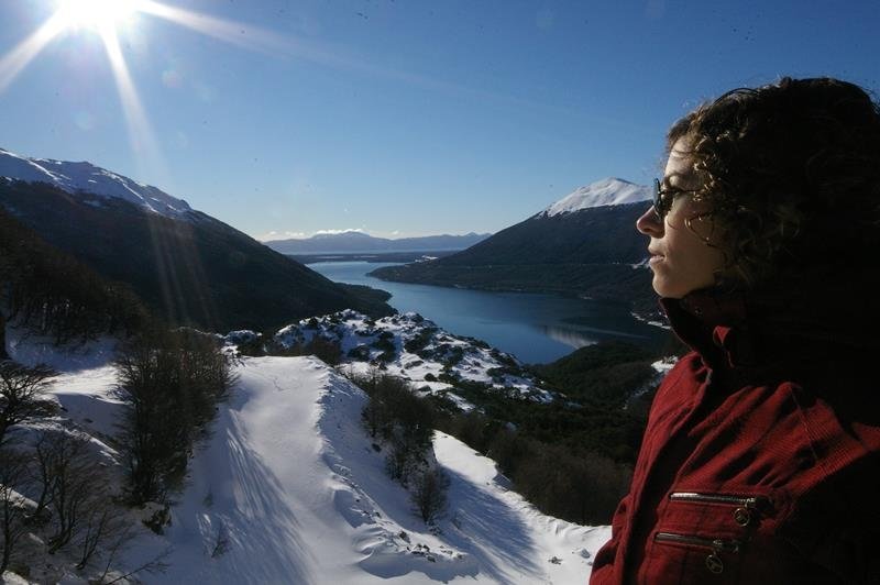 The view from Paso Girabaldi