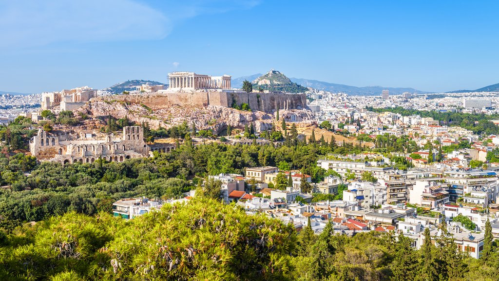 Aerial View of Athens