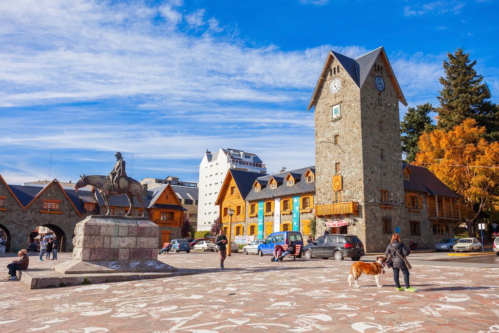 Civic Center in downtown Bariloche