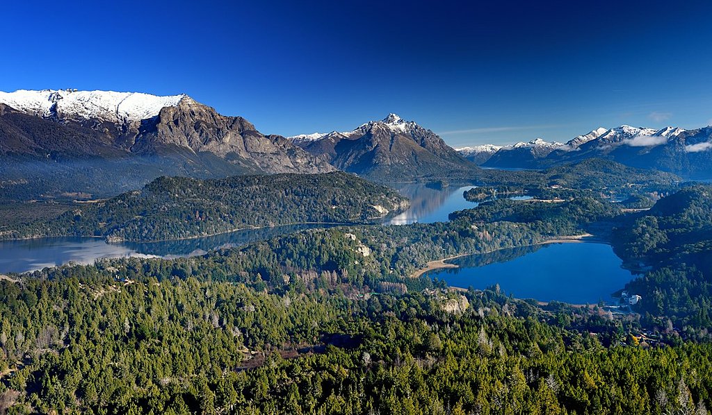 The view from atop Cerro Llao Llao