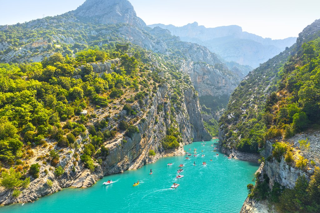Verdon Gorge in Provence, France