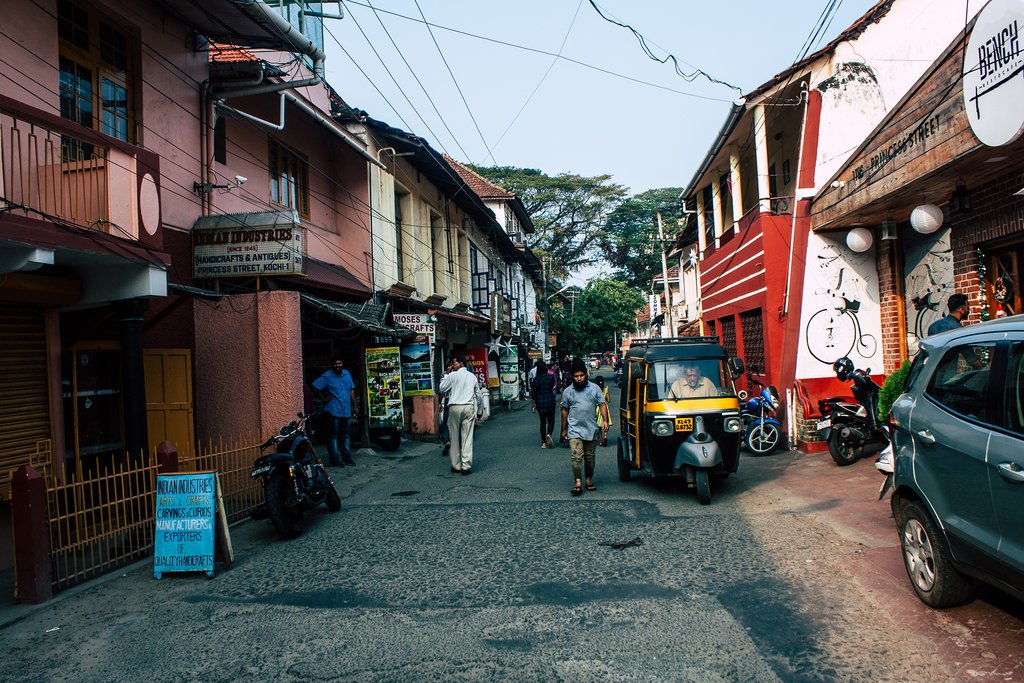 Street in Fort Cochin