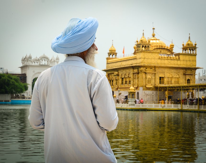 Amritsar's stunning Golden Temple is Sikhism's holiest pilgrimage site