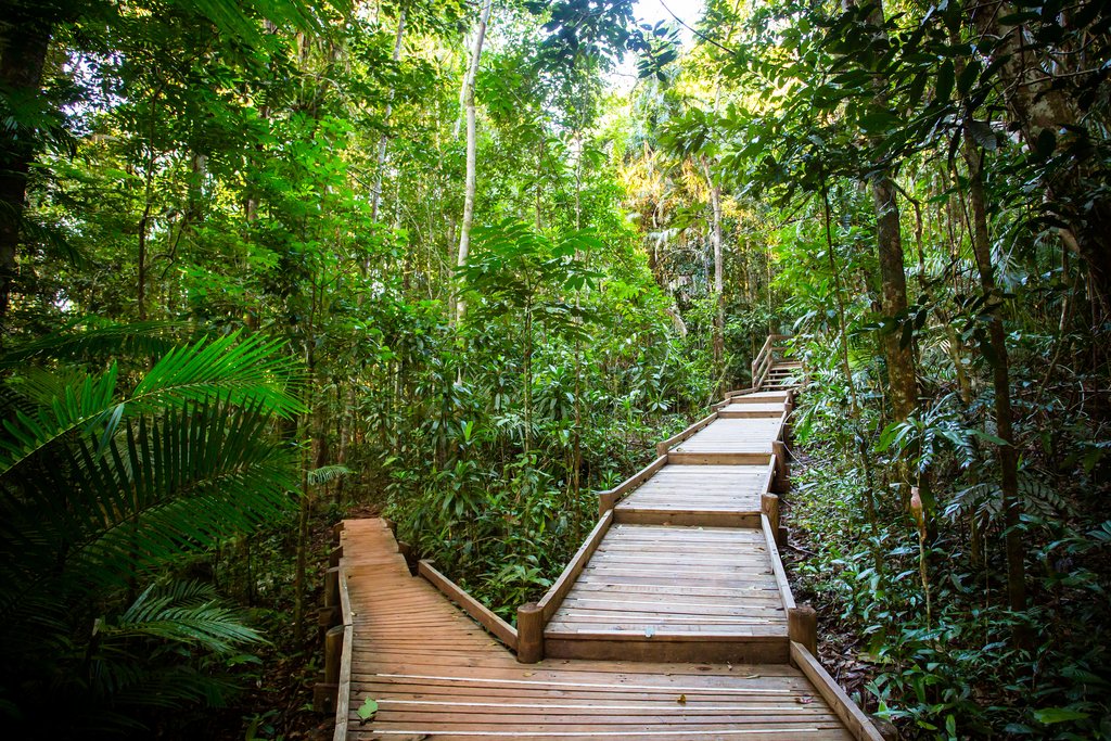 The famous Jindalba Boardwalk