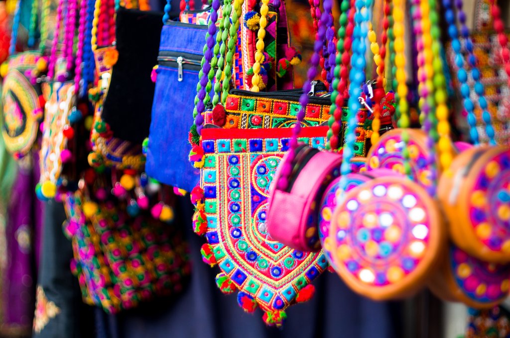 Local textiles in Ahmedabad