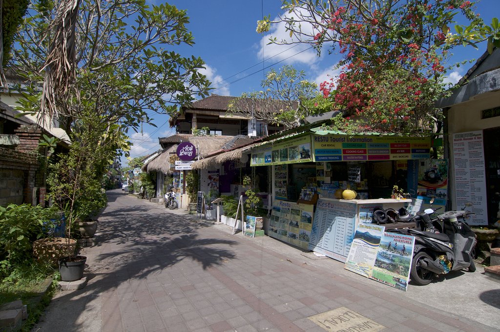 Jalan Goutama road is famous for places to eat and go out