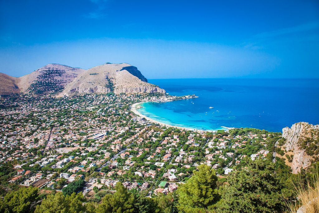Palermo's Mondello Beach