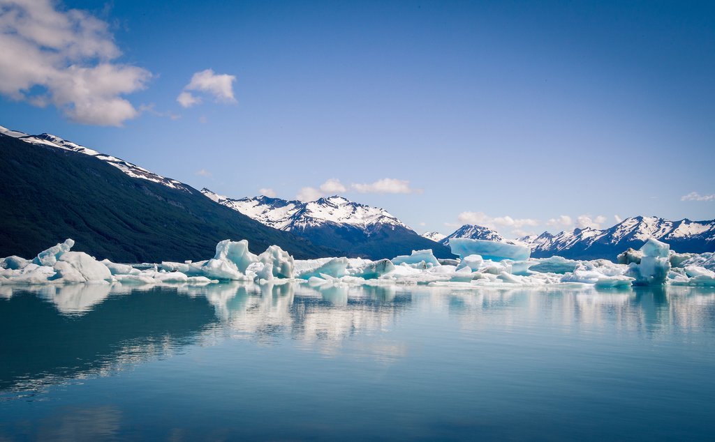 El Calafate Lake in Argentina