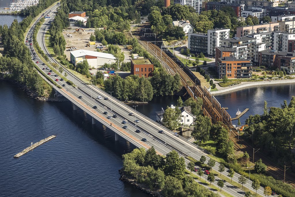 Bridges in Tampere, Finland