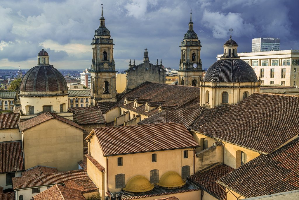 Explore Bogotá's city center on foot