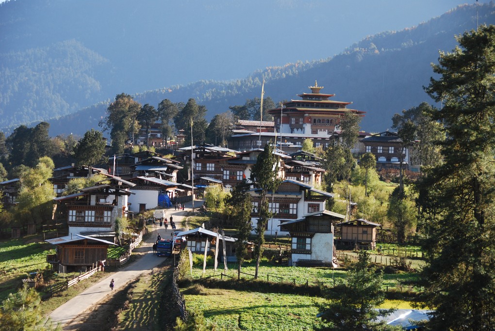 A view of Phobjikha