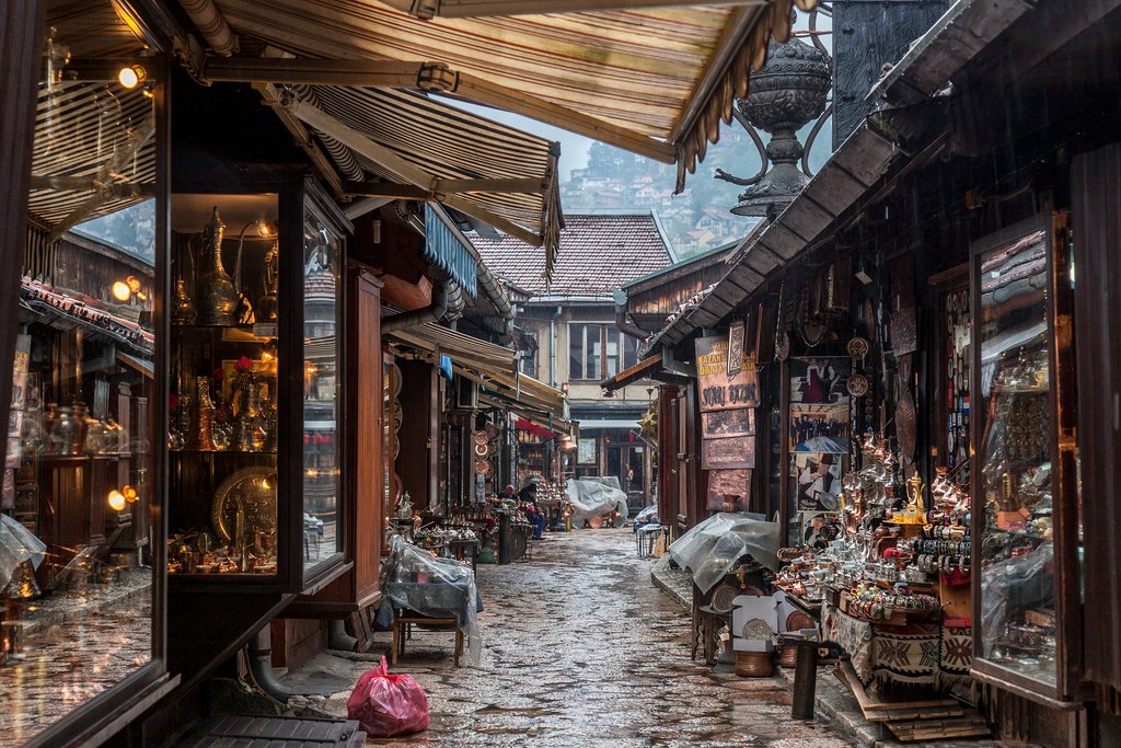 Baščaršija, Sarajevo, Bosnia and Herzegovina