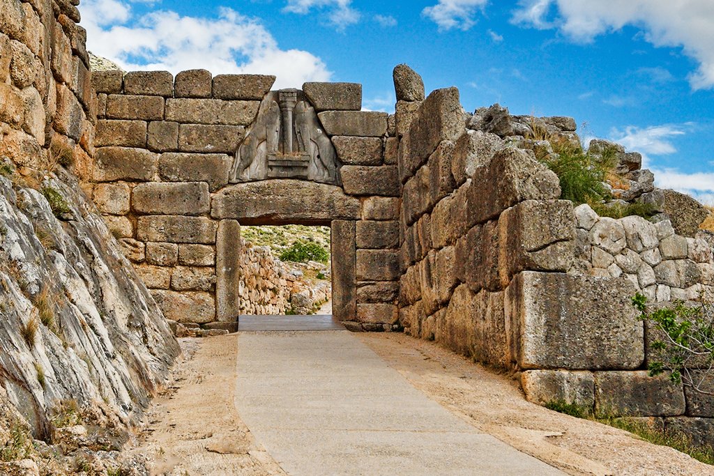 The Lion Gate at Mycenae