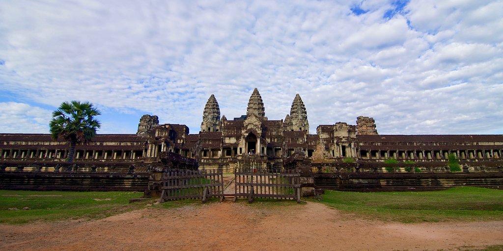Angkor Wat, the largest religious monument in the world