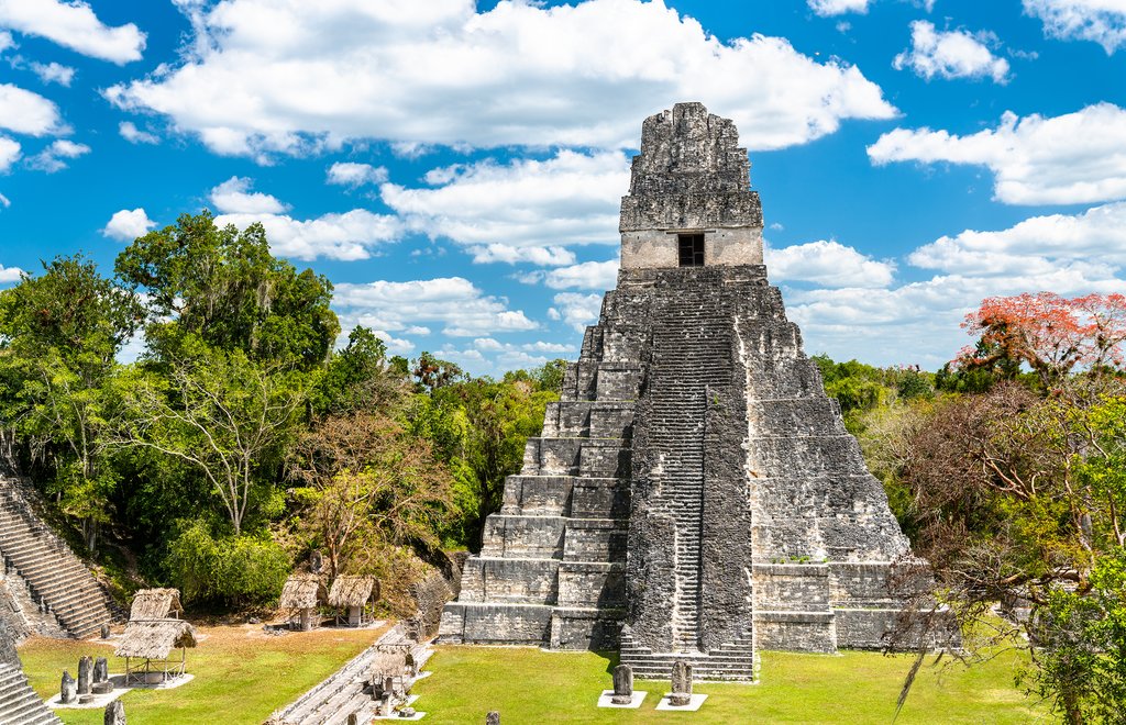 Tikal's Temple of the Great Jaguar