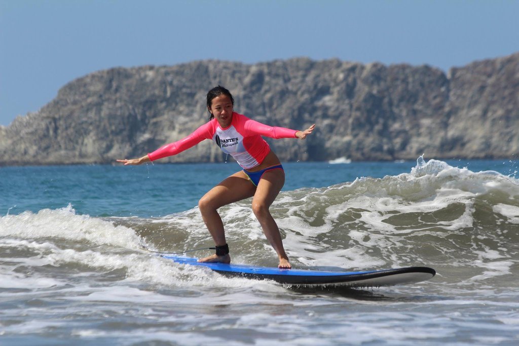 Surf Lesson in Manuel Antonio