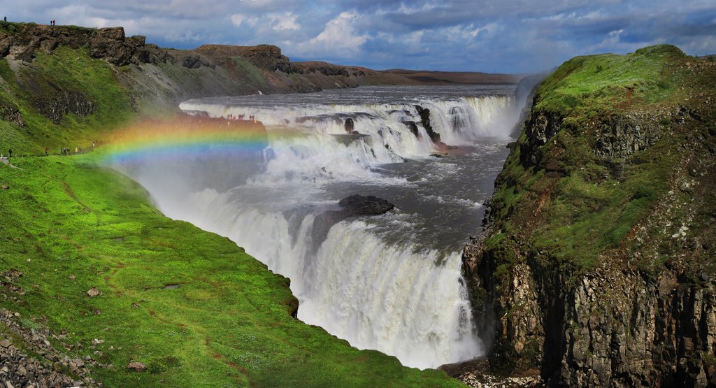 Gullfoss waterfall