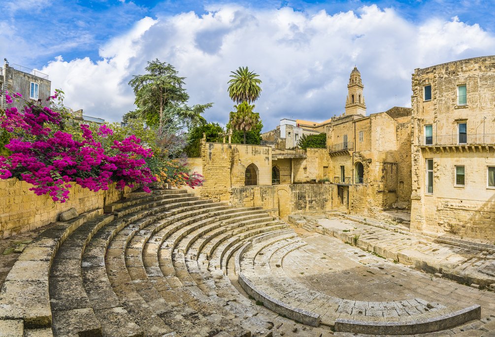 The Ancient Roman Amphitheater in Lecce