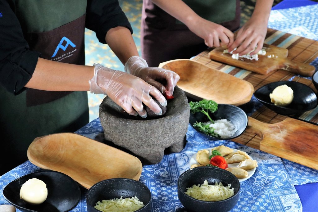 A cooking class is a great way to experience Ecuadorian cuisine.