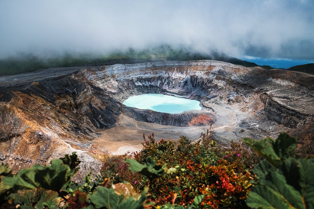 Vara Blanca is located near the Poás Volcano