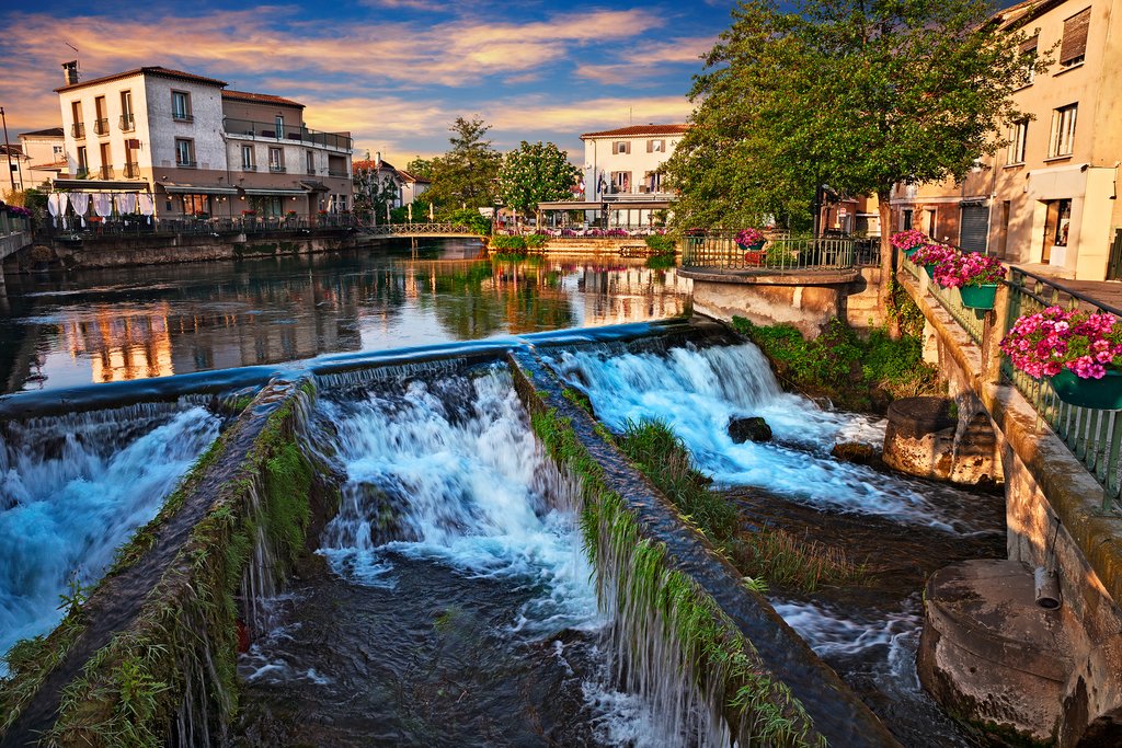 Dawn at L'Isle-sur-la-Sorgue
