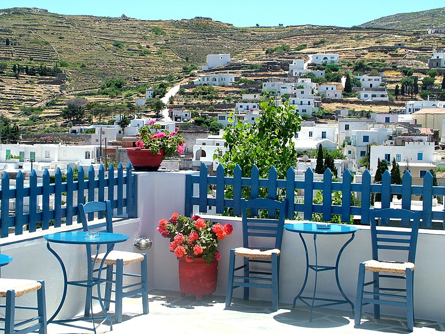 Paros countryside views