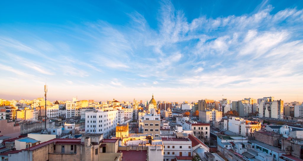 Sunrise in Buenos Aires