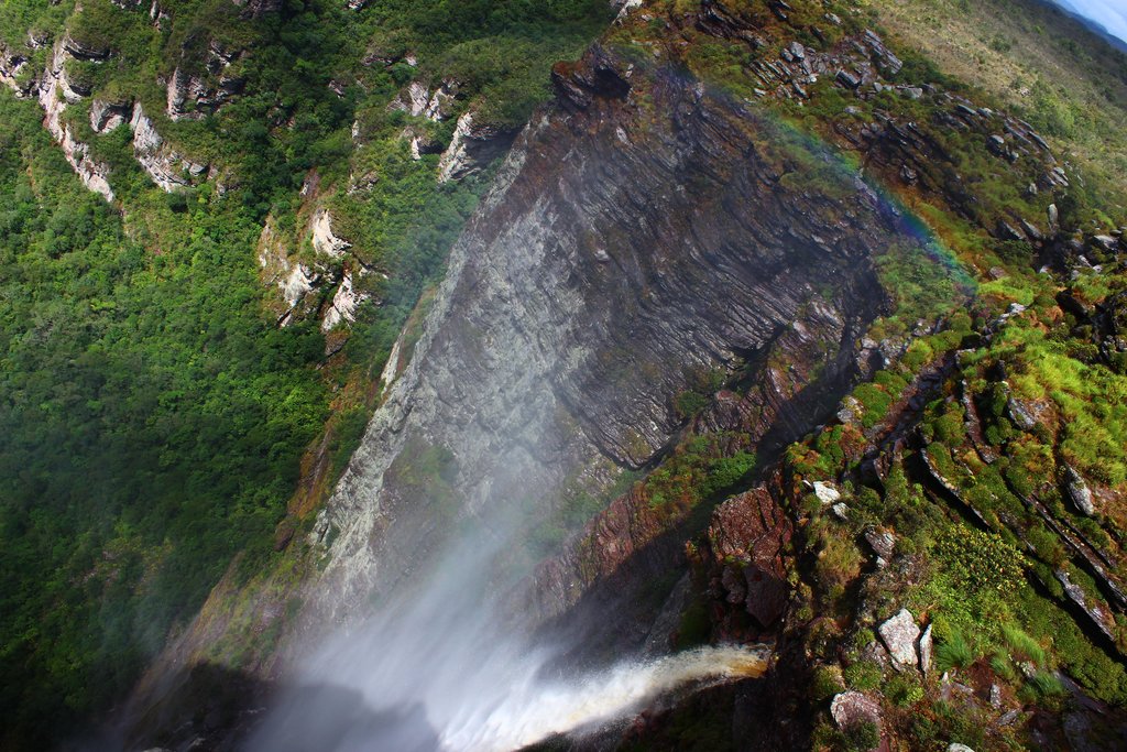 Smoke Waterfall in Chapada Diamantina National Park