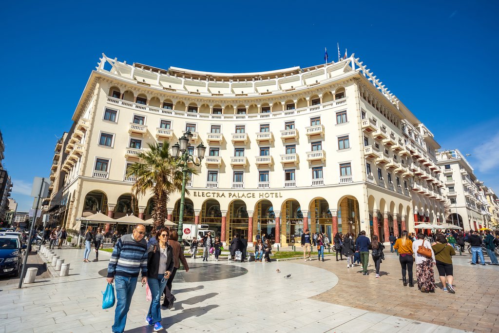 Walkable streets in the city center