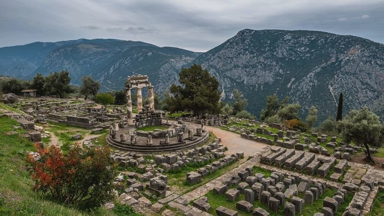 Temple of Athena at Delphi