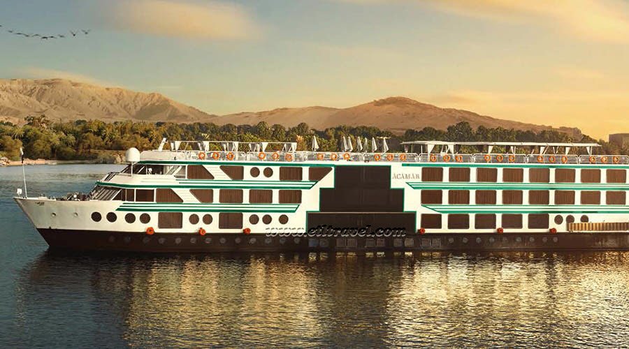 A cruise ship on The Nile