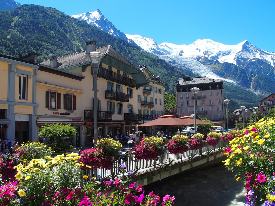 Chamonix in bloom