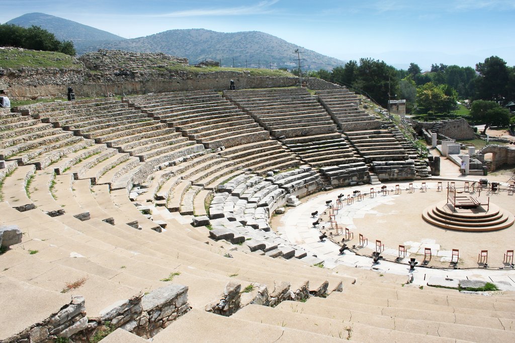 The theater at Philippi
