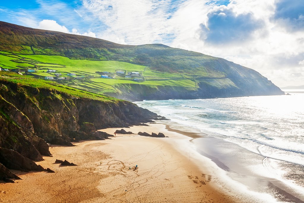 Sandy beach, Ring of Kerry.