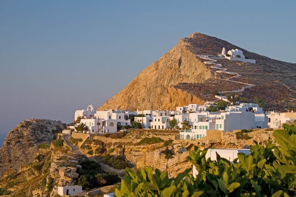 Folegandros Island and the Church of Virgin Mary